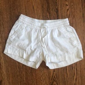 Old Navy White Linen Shorts Size Small